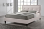 Baxton Studio Marquesa Wood Contemporary Queen-Size Bed-Light Beige