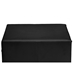 Baxton Studio  Dorian Black Faux Leather Upholstered Modern Nightstand - BSOBBT3106-Black-NS