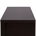 Baxton Studio Gerhardine Dark Brown Wood 63-Inch TV Cabinet with 3-drawer - BSOTV834127-Wenge
