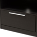 Baxton Studio Carlingford Modern and Contemporary Espresso Brown Finished Wood 2-Drawer TV Stand - BSOET 5512-00-Dark Brown-TV