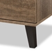 Baxton Studio Wales Modern And Contemporary Light Brown Wood 3-Drawer Chest - BSOWales-3DW-Chest