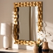 Baxton Studio Arpina Modern and Contemporary Antique Gold Finished Rectangular Accent Wall Mirror - BSORXW-8002