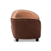 Baxton Studio Hayes Modern and Contemporary Two-Tone Light Brown and Dark Brown Fabric Upholstered Pet Sofa Bed - BSOLD2191-Light Brown/Dark Brown
