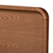 Baxton Studio Mailene Mid-Century Modern Walnut Brown Finished Wood King Size Headboard - BSOMG3000P-Ash Walnut-HB-King