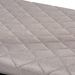 Baxton Studio Marit Mid-Century Modern Two-Tone Grey Fabric Upholstered Walnut Finished Wood Daybed - BSOBBT6812-Grey/Dark Grey/Walnut-Daybed