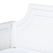 Baxton Studio Mariana Classic and Traditional White Finished Wood Twin Size Daybed - BSOMariana-White-Daybed