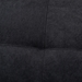 Baxton Studio Allister Mid-Century Modern Dark Grey Fabric Upholstered Sofa - BSOJ1453-Dark Grey-SF