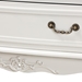 Baxton Studio Gabrielle Traditional French Country Provincial White-Finished 3-Drawer Wood Storage Cabinet - BSOETASW-08-White-3DW-Cabinet