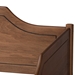 Baxton Studio Alya Classic Traditional Farmhouse Walnut Brown Finished Wood Twin Size Daybed - BSOMG0016-1-Walnut-Daybed