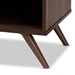 Baxton Studio Naoki Modern and Contemporary Two-Tone Grey and Walnut Finished Wood 2-Door TV Stand - BSOLV15TV15120-Columbia/Dark Grey-TV