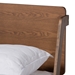 Baxton Studio Sadler Mid-Century Modern Ash Walnut Brown Finished Wood King Size Platform Bed - BSOMG0047-9-Ash Walnut-King
