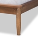 Baxton Studio Sadler Mid-Century Modern Ash Walnut Brown Finished Wood Queen Size Platform Bed - BSOMG0047-9-Ash Walnut-Queen