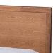 Baxton Studio Aras Modern and Contemporary Transitional Ash Walnut Brown Finished Wood Full Size 3-Drawer Platform Storage Bed - BSOAras-Ash Walnut-Full