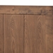 Baxton Studio Amira Mid-Century Modern Transitional Ash Walnut Finished Wood Queen Size Platform Bed - BSOAmira-Ash Walnut-Queen