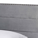 Baxton Studio Tamira Modern and Contemporary Glam Grey Velvet Fabric Upholstered Twin Size Panel Bed - BSOCF9210E-Grey Velvet-Twin
