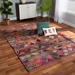 Baxton Studio Bagleys Modern and Contemporary Multi-Colored Handwoven Fabric Area Rug - BSOBagleys-Multi-Rug