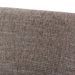Baxton Studio Nexus Mid-Century Modern Gravel Fabric Upholstered and Walnut Brown Finished Wood 5-Piece Dining Set - BSOBBT5280-Gravel/Walnut-5PC Dining Set