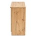 Baxton Studio Colburn Modern and Contemporary 6-Drawer Oak Brown Finished Wood Storage Dresser - BSOBR888003-Wotan Oak