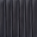 Baxton Studio Emile Modern and Contemporary Grey Velvet Fabric Upholstered and Dark Brown Finished Wood Full Size Headboard - BSOEmile-Grey Velvet-HB-Full