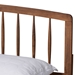 Baxton Studio Paton Mid-Century Modern Walnut Brown Finished Wood Queen Size Platform Bed - BSOMG0020-5S-Walnut-Queen