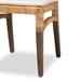 Baxton Studio Poltak Modern Bohemian Natural Brown Rattan 2-Piece Dining Chair Set - BSOPoltak-Rattan-DC
