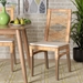 Baxton Studio Poltak Modern Bohemian Natural Brown Rattan 2-Piece Dining Chair Set - BSOPoltak-Rattan-DC