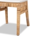 Baxton Studio Suci Modern Bohemian Natural Brown Rattan 2-Piece Dining Chair Set - BSOSuci-Rattan-DC