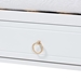 Baxton Studio Lowri Classic and Traditional White Finished Wood Twin Size 3-Drawer Daybed - BSOLowri-White-Daybed-3DW-Twin