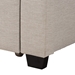 Baxton Studio Coronado Mid-Century Modern Transitional Beige Fabric Full Size 3-Drawer Storage Platform Bed - BSOCF 9270-B-Coronado-B-Beige-Full