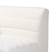 Baxton Studio Maya Modern White Boucle Fabric 5-Piece Modular Sectional Sofa - BSOBBT8070-Maya-Cream-5PC
