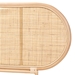 bali & pari Reegan Modern Bohemian Natural Brown Rattan Queen Size Standalone Headboard - BSOWS030-Rattan-Headboard