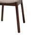 Baxton Studio Darrion Mid-Century Modern Grey Fabric and Walnut Brown Finished Wood 2-Piece Dining Chair Set - BSOCS004C-Walnut/Light Grey-DC-2PK
