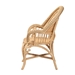 bali & pari Ratu Modern Bohemian Natural Brown Rattan Accent Chair - BSORatu-Rattan-AC