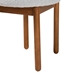 Baxton Studio Edric Modern Japandi Light Grey Boucle Fabric and Walnut Brown Finished Wood 2-Piece Dining Chair Set - BSOBBT5491-Maya- Sky Grey-DC