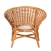 bali & pari Aerin Modern Bohemian Natural Rattan Accent Chair - BSOAerin-Light Honey Rattan-CC