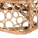 bali & pari Prisca Bohemian Light Honey Rattan Accent Chair - BSOModel 2-Light Honey Rattan-CC