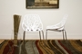 Baxton Studio Birch Sapling White Plastic Accent / Dining Chair (Set of 2) - BSODC-451-White