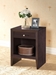 Baxton Studio Leelanau Brown Modern Accent Table and Nightstand - BSOST-006-AT