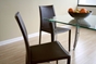 Rockford Brown Leather Dining Chair-Warehouse Sale