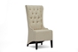 Baxton Studio Vincent Beige Linen Modern Accent Chair - BSOBH-A32386-Beige-AC