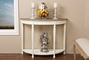 Baxton Studio Vologne Traditional White Wood French Console Table - BSOPLM2VM/M B-CA