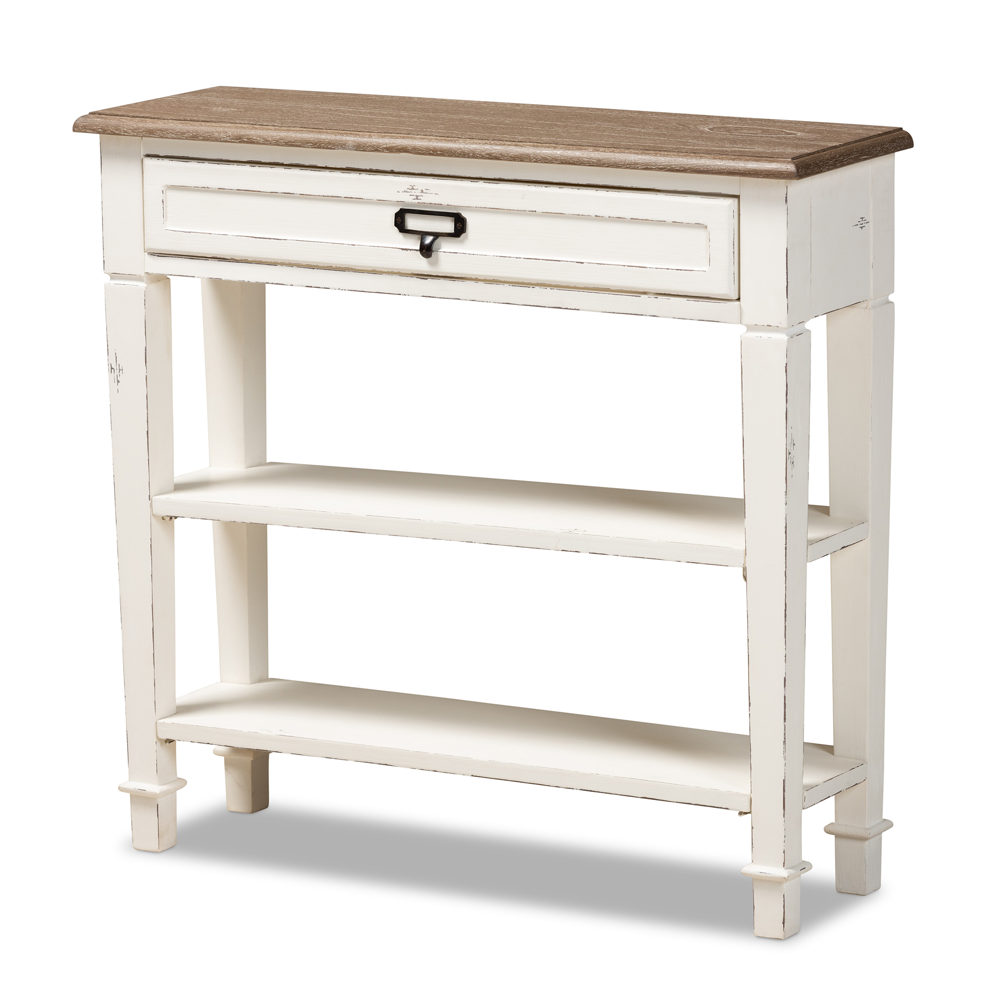 Baxton Studio Dauphine Traditional French Accent Console Table-1 Drawer Affordable modern furniture in Chicago,Dauphine Traditional French Accent Console Table-1 Drawer, Living Room Furniture Chicago