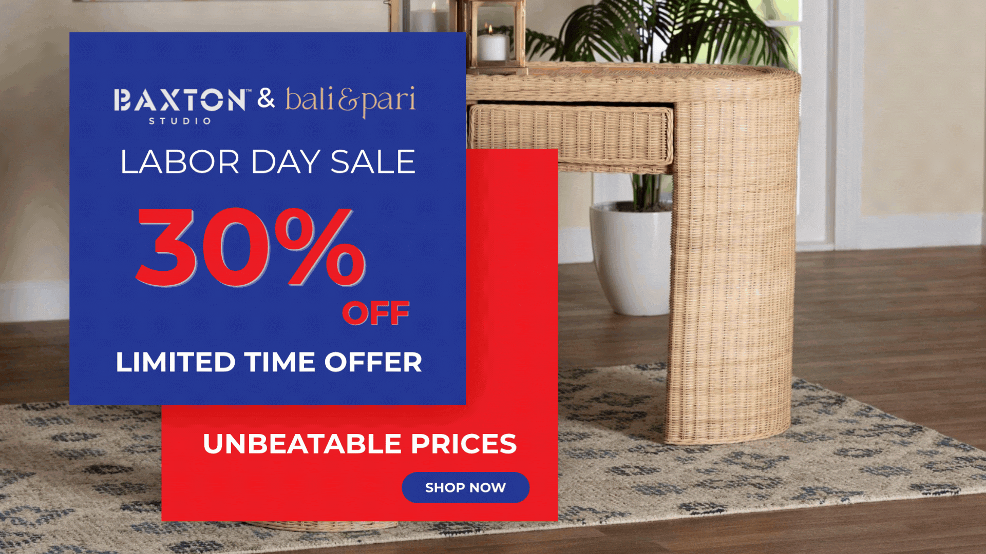 Labor Day Sale - 30% OFF