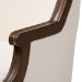 Baxton Studio Charlemagne Traditional French Accent Chair- - BSOASS292Mi ASH2