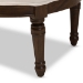 Baxton Studio Charlemagne Traditional French Accent Chair- - BSOASS292Mi ASH2