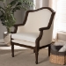 Baxton Studio Charlemagne Traditional French Accent Chair- - BSOASS292Mi ASH2