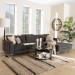 Baxton Studio Agnew Contemporary Grey Microfiber Right Facing Sectional Sofa - BSOU9320S-LRCC-RFC Sectional