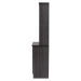 Baxton Studio Agni Modern and Contemporary Dark Brown Buffet and Hutch Kitchen Cabinet - BSODR 883701-Wenge