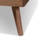 Baxton Studio Artemis Mid-Century Modern Walnut Brown Finished Wood King Size Platform Bed - BSOArtemis-Ash Walnut-King
