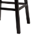 Baxton Studio Avril Modern and Contemporary White Faux Leather Tufted 2-Piece Swivel Barstool Set with Nail heads Trim - BSOBBT5210A1-BS-White